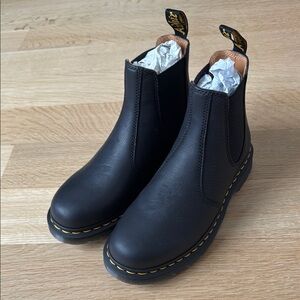 Dr. Martens Black Leather Chelsea Boots